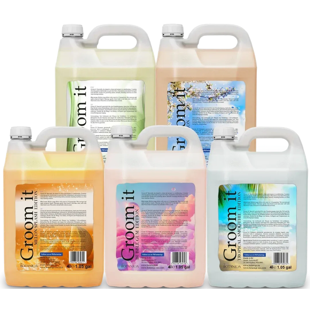 Groom It Set of 5 Gallons by Botaniqa