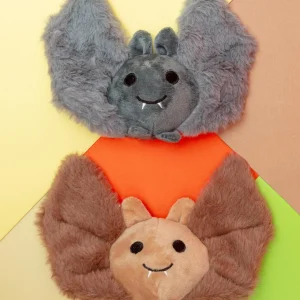 Batty Bats Squeaky and Crinkle Dog Toys (Set of 2)