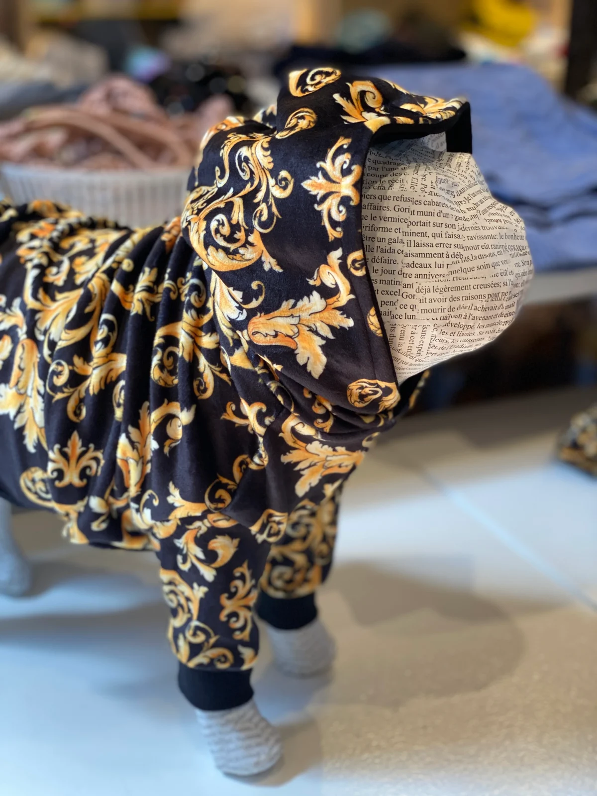 Medici Stretch Dog Hoodie (Made in the USA) <> - Image 2