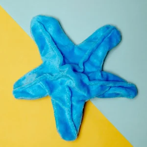 Starfish Crinkle Dog Toy (Made in the USA) (FINAL SALE)
