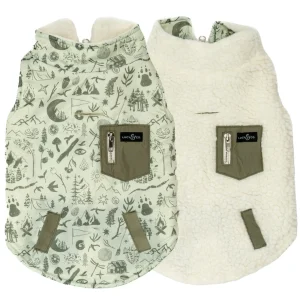 Camp Out Reversible Teddy Vest