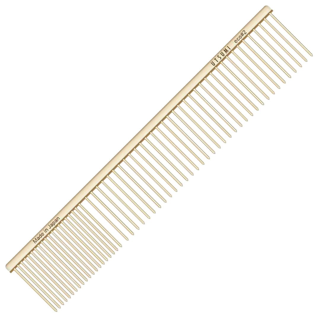 9.6" ECO #2 Quarter Comb Gold by Utsumi