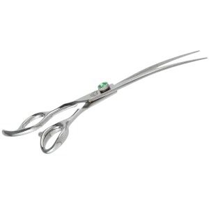 7" Curved Left-Handed Grooming Shears by PetStore.Direct