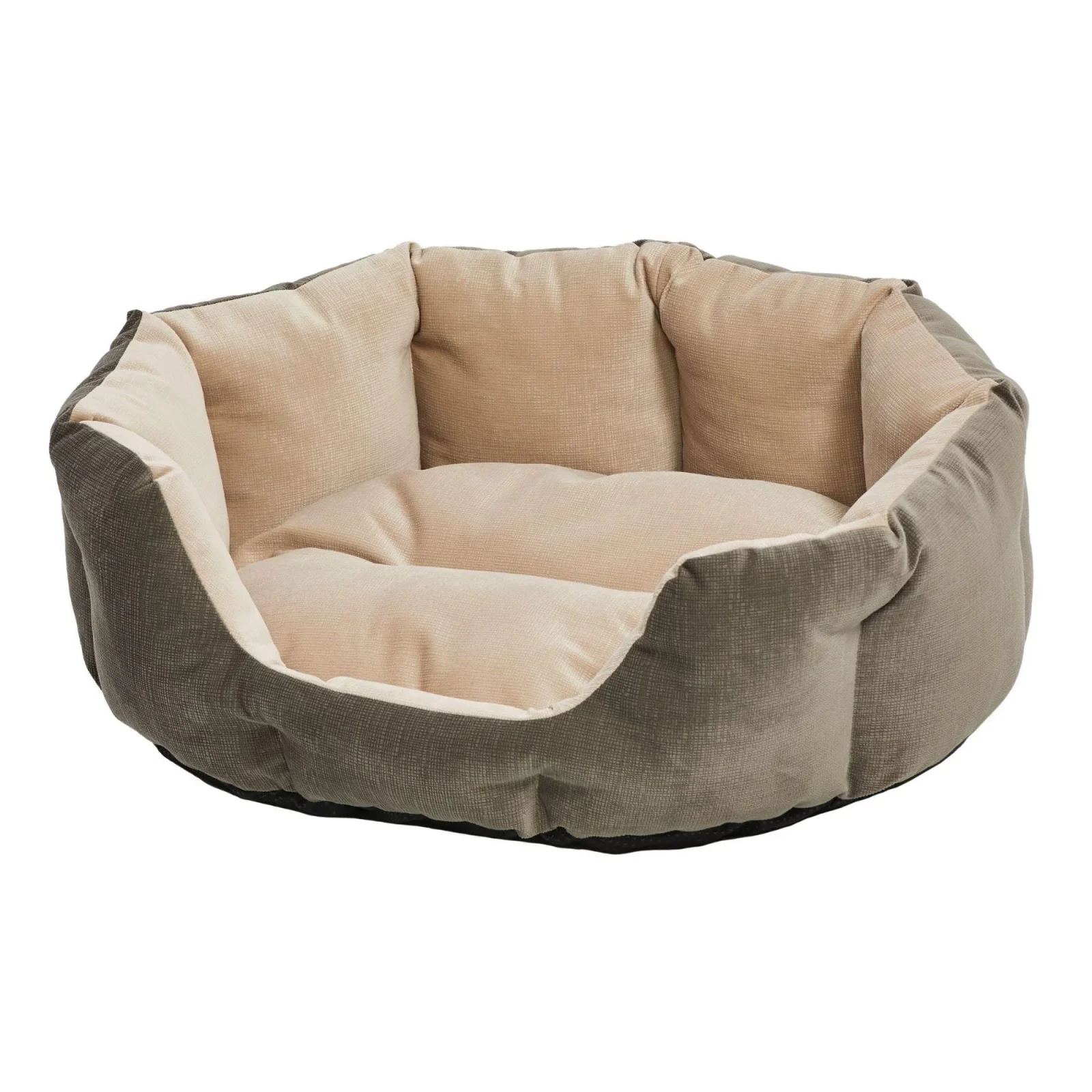 QuietTime Deluxe Tulip Pet Bed Gray Small