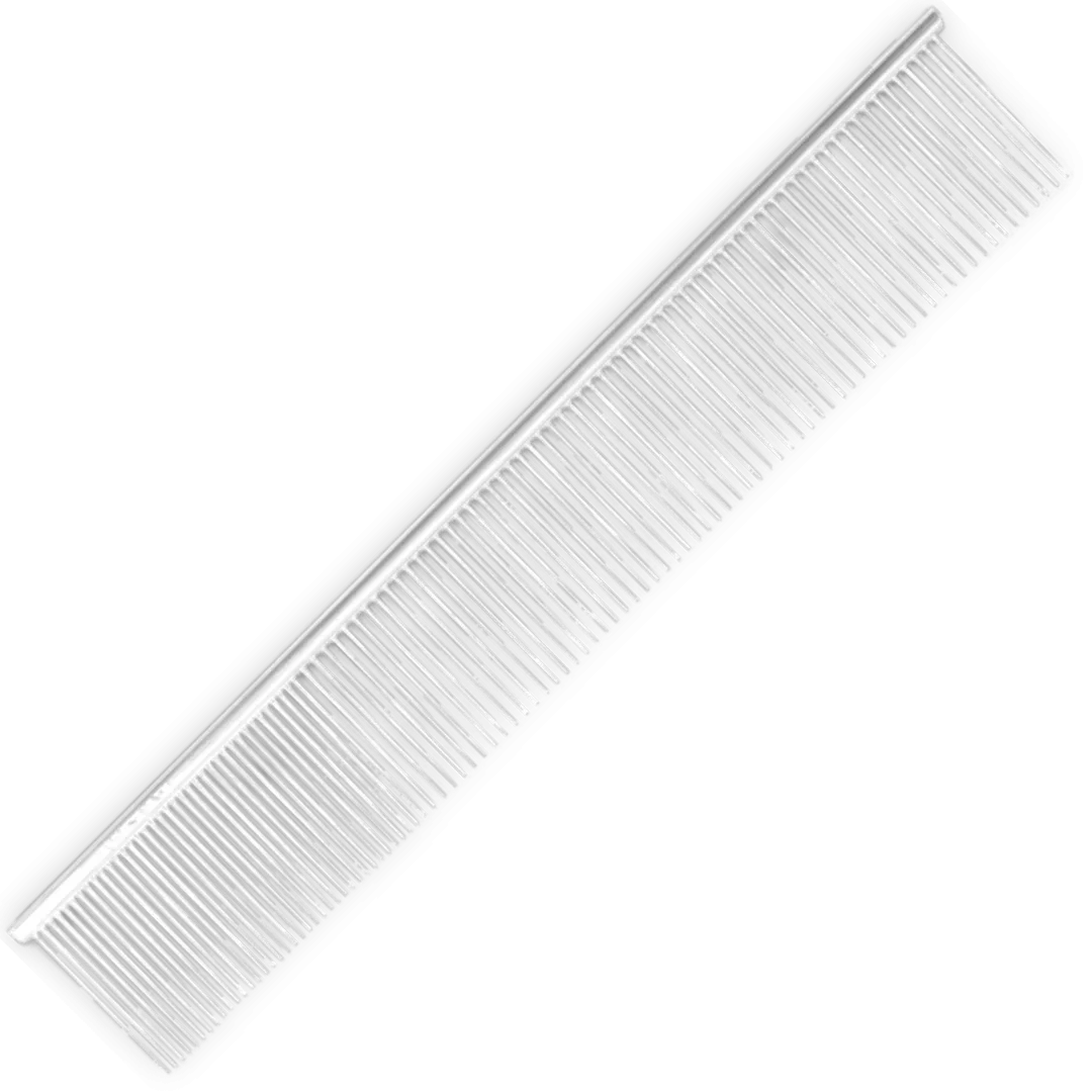 9" Wide Quarter Comb White by Utsumi