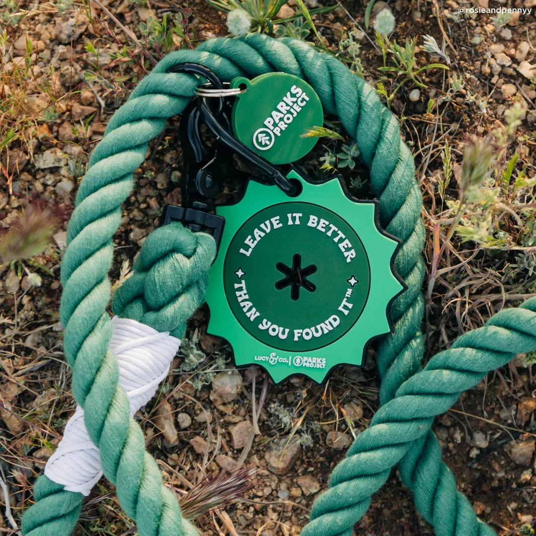 Lucy & Co. x Parks Project Fern Hands-Free Rope Leash - Image 2