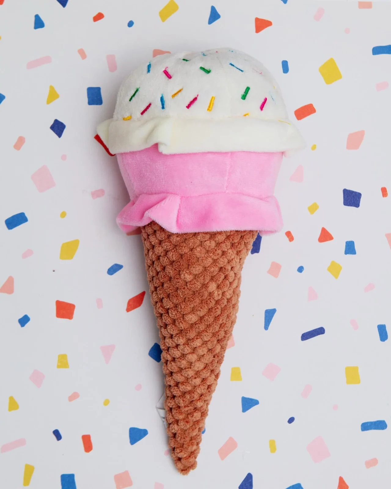 Ice Cream Cone Plush Toy