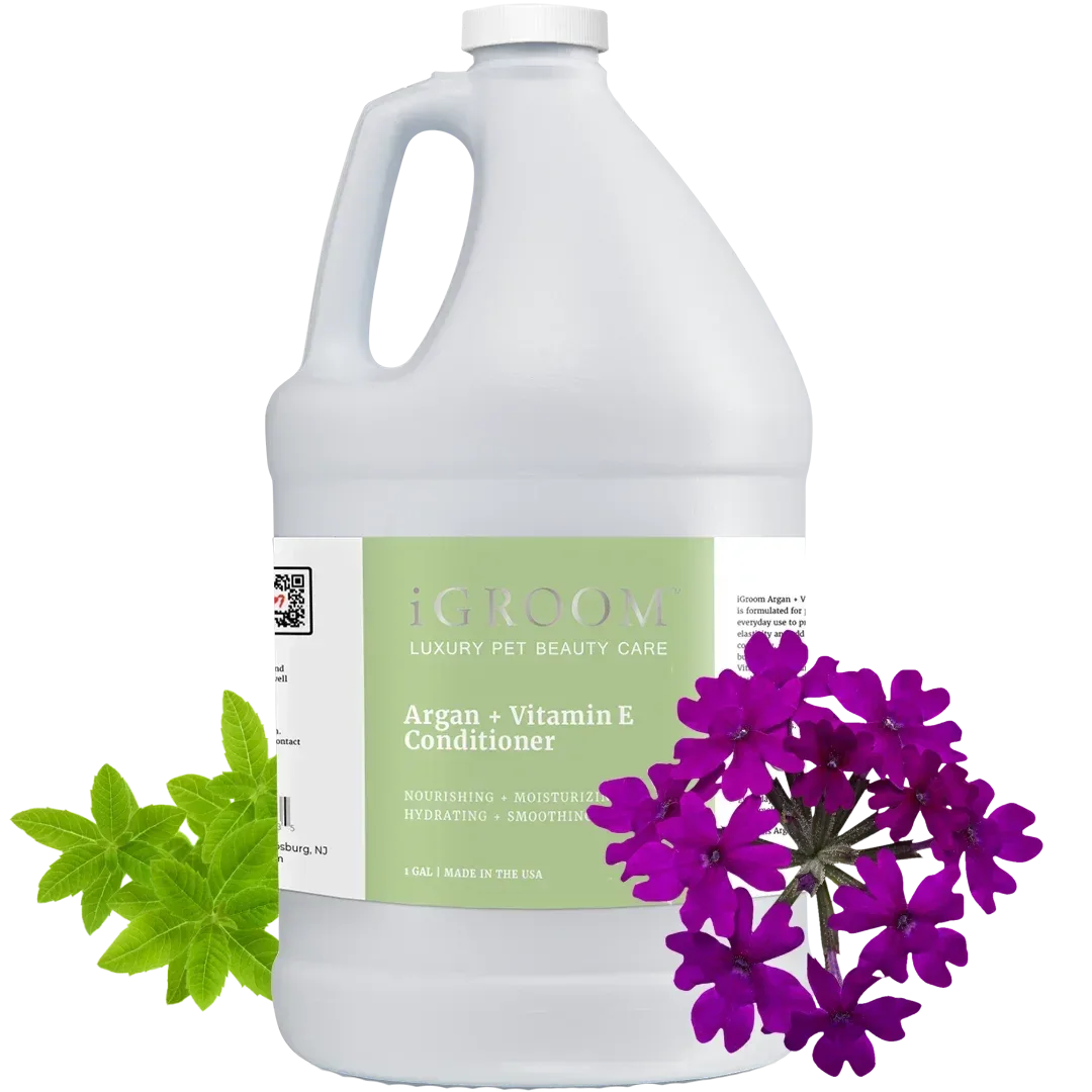 Argan and Vitamin E Conditioner Gallon by iGroom - Image 2