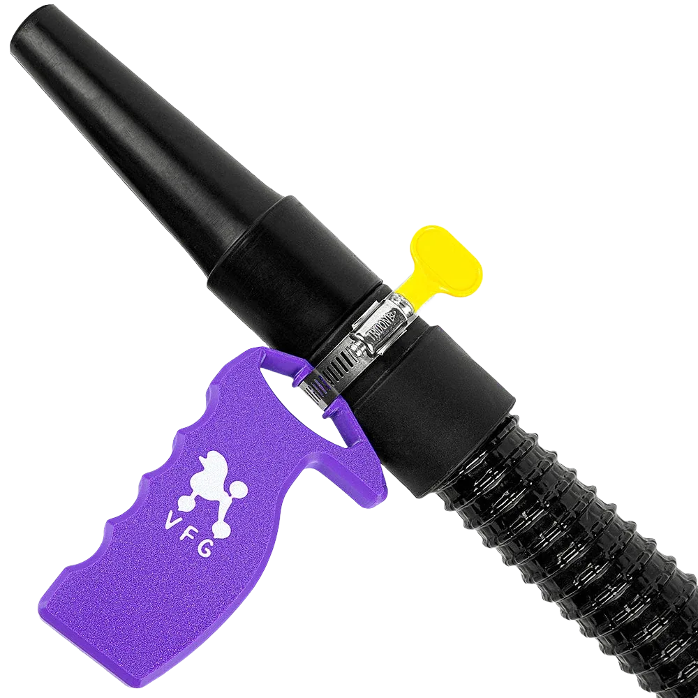 Furm Grip Dryer Handle Purple by Vanity Fur - Image 2