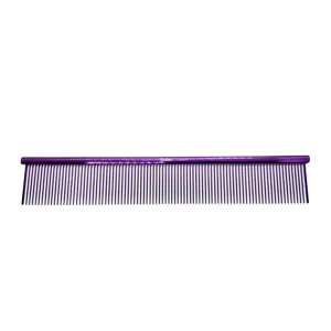 Fluffing Finishing Comb Metallic Purple 9" by Zolitta