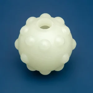 Jolly Jumper Glow in the Dark Rubber Dog Ball (Made in the USA)