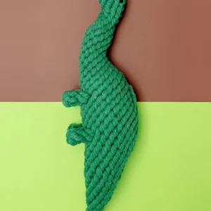 Brent the Brontosaurus Rope Dog Toy