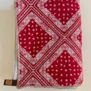 Picnic Bandana Sherpa Blanket (26" 35")