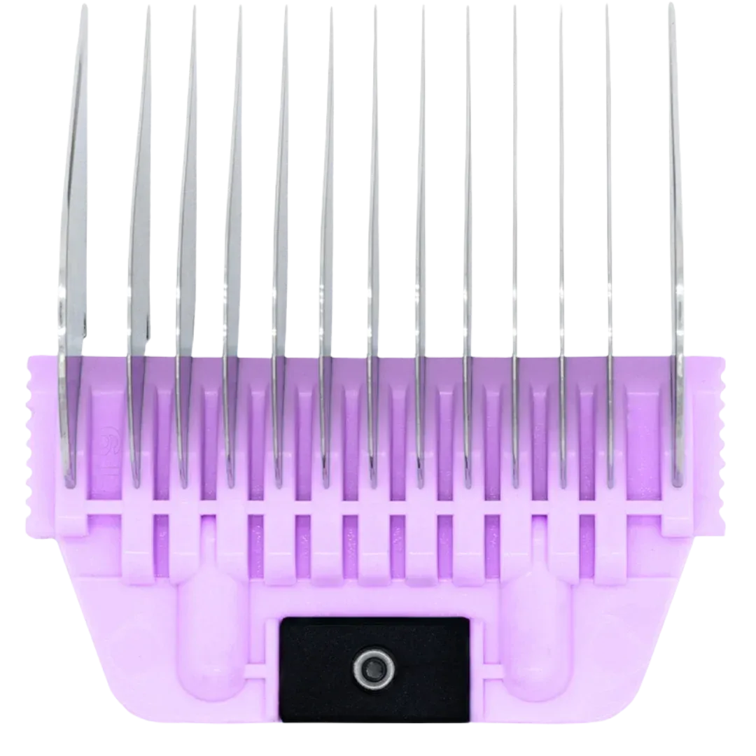 A Series Wide 19mm 3/4" Metal Comb by Joyzze