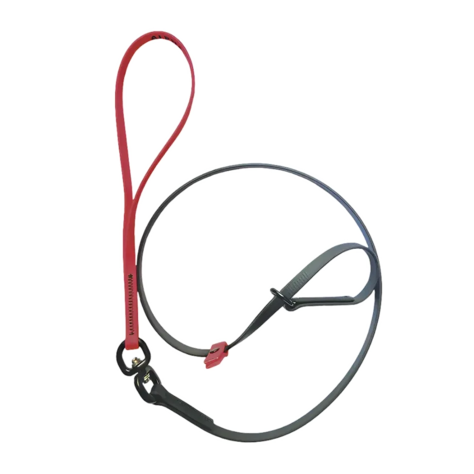 Swivel Slip Lead Red by Alpha Grooming