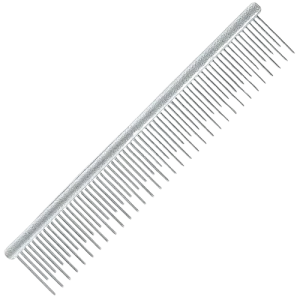 5.75" Fancy Handle Short Tooth Deshed Comb by PetStore.Direct