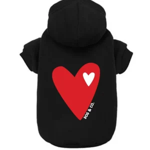 Love Dog Hoodie in Black (FINAL SALE)