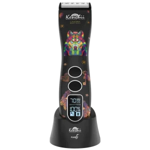 Flash5 Wolf Matte Black 5-in-1 Cordless Clipper by Kenchii
