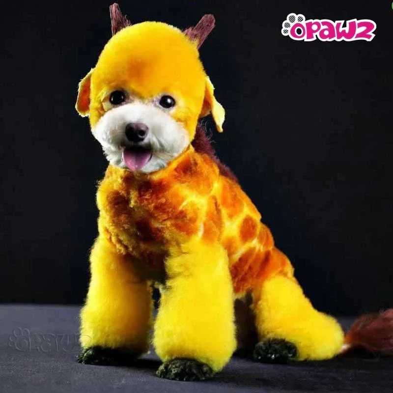 Permanent Dog Hair Dye Glorious Yellow 8oz by Opawz - Image 2