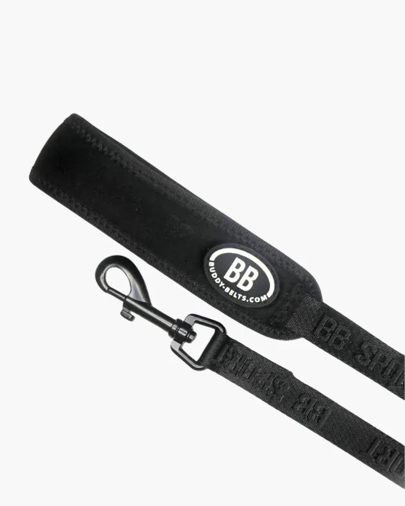Buddy Belt Sport Leash in Black - Image 2