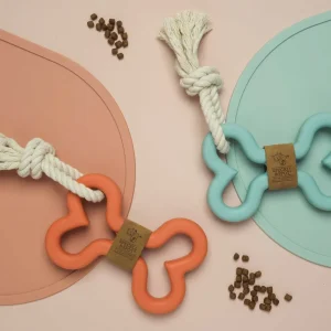 Oval Dog Silicone Placemat