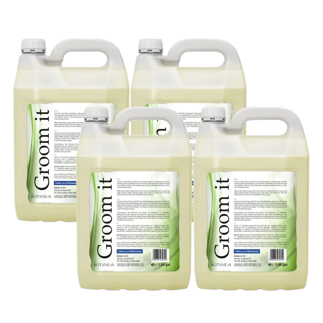 Groom It Gallon Set of 4 by Botaniqa