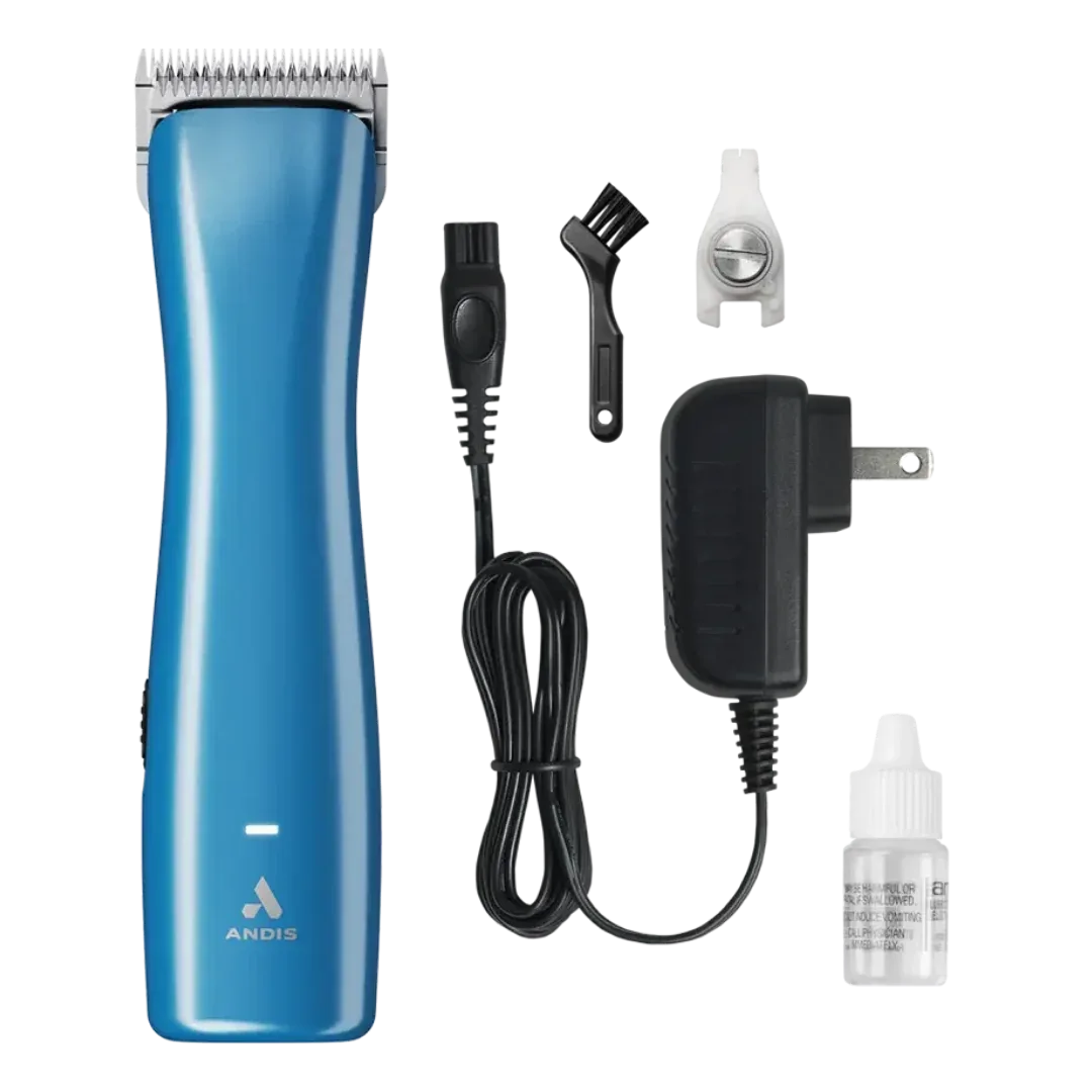 Emerge Lite Clipper Blue with Large Nail Clipper by Andis - Image 2