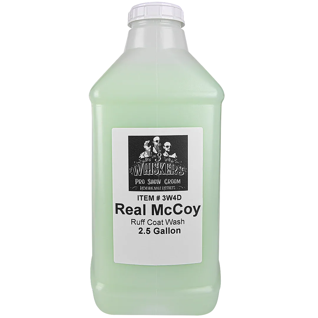 Real McCoy Ruff Coat Wash 2.5 Gallon by 3 Whiskers