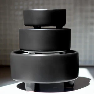 Uplift Ceramic Dog Bowl in Black (FINAL SALE)