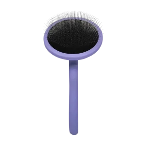 Round Head Karben Lavender Slicker Brush by Chris Christensen