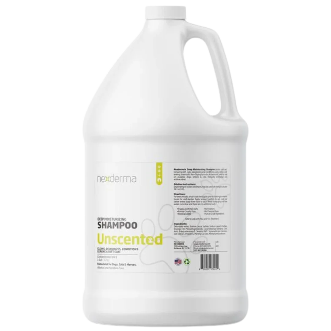 Unscented Deep Moisturizing Shampoo Gallon by Nexderma