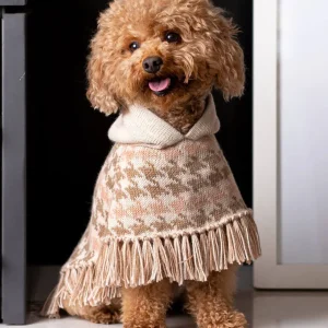 Soft Houndstone Alpaca Dog Poncho