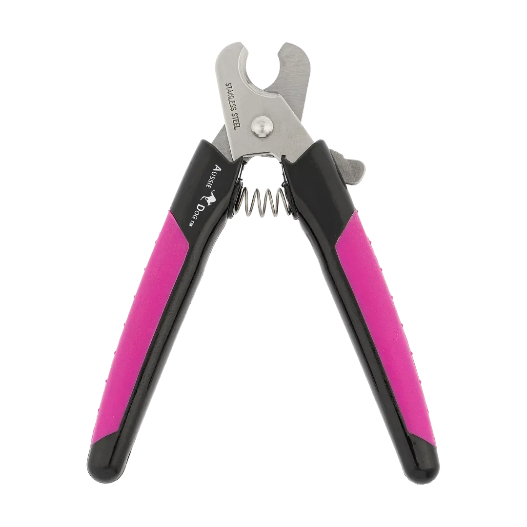 Nail Trimmer Black and Fuschia by Aussie Dog - Image 2