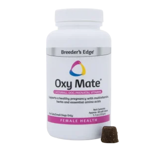 Oxy Mate Prenatal Soft Chews 60ct Small Dog & Cat by Breeder's Edge