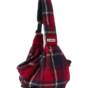 Dumpling Dog Sling Bag in Edinburgh Check