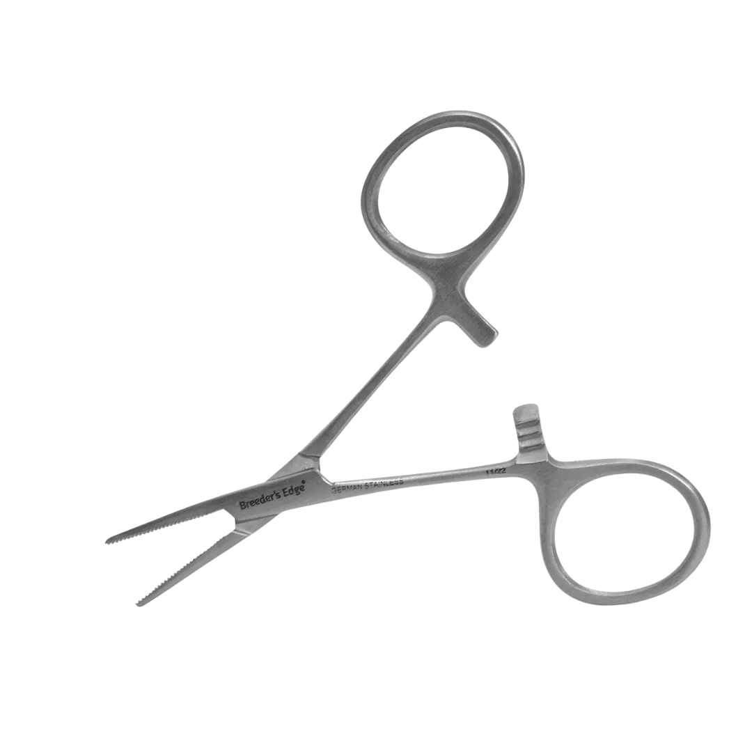3.5" Clean Cut Umbilical Forceps by Breeder's Edge - Image 2