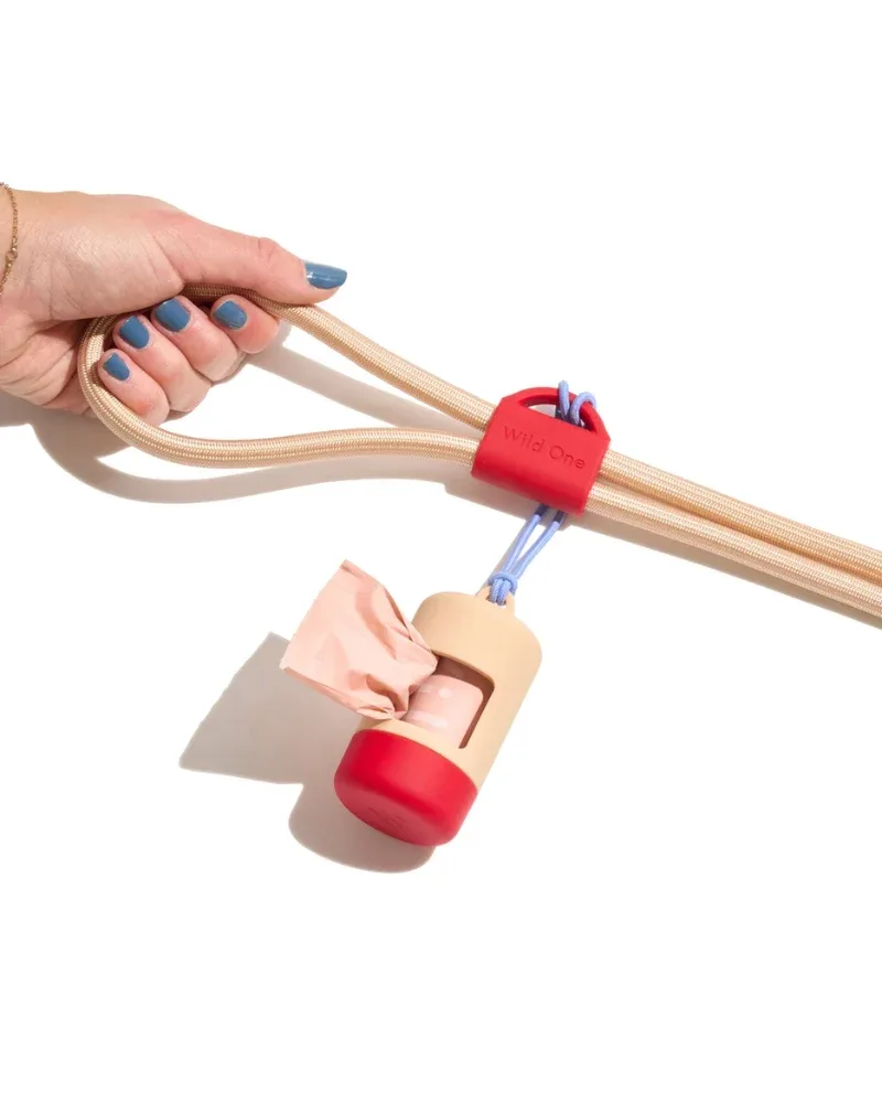 Hands-Free Rope Dog Leash in Bubblegum or Retro - Image 2