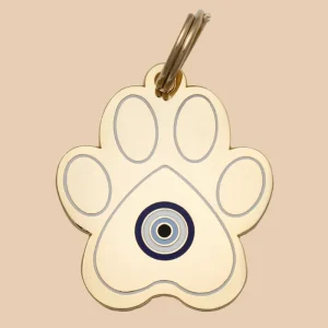 Paw Evil Eye ID Tag (Custom)