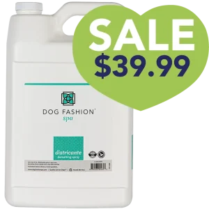 Districante Dematting Spray Gallon by Dog Fashion Spa