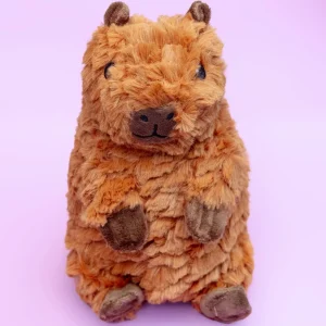 Capybara Squeaky Plush Dog Toy
