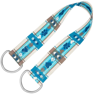 25" Belly Band Paws & Plaid by Groom Loop