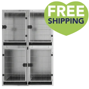 Pre-Order Stainless Steel Cage Banks by PetStore.Direct