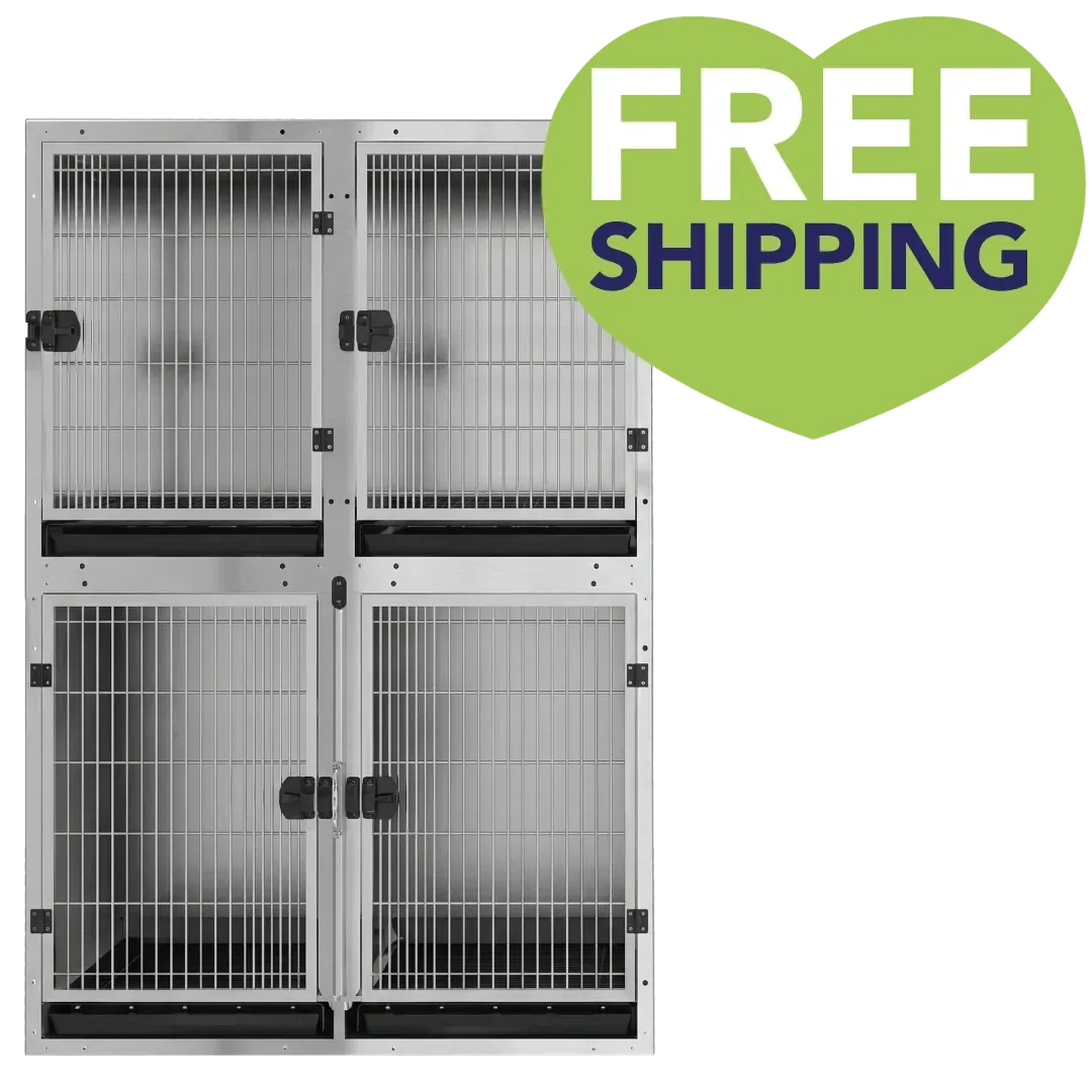 Pre-Order Stainless Steel Cage Banks by PetStore.Direct