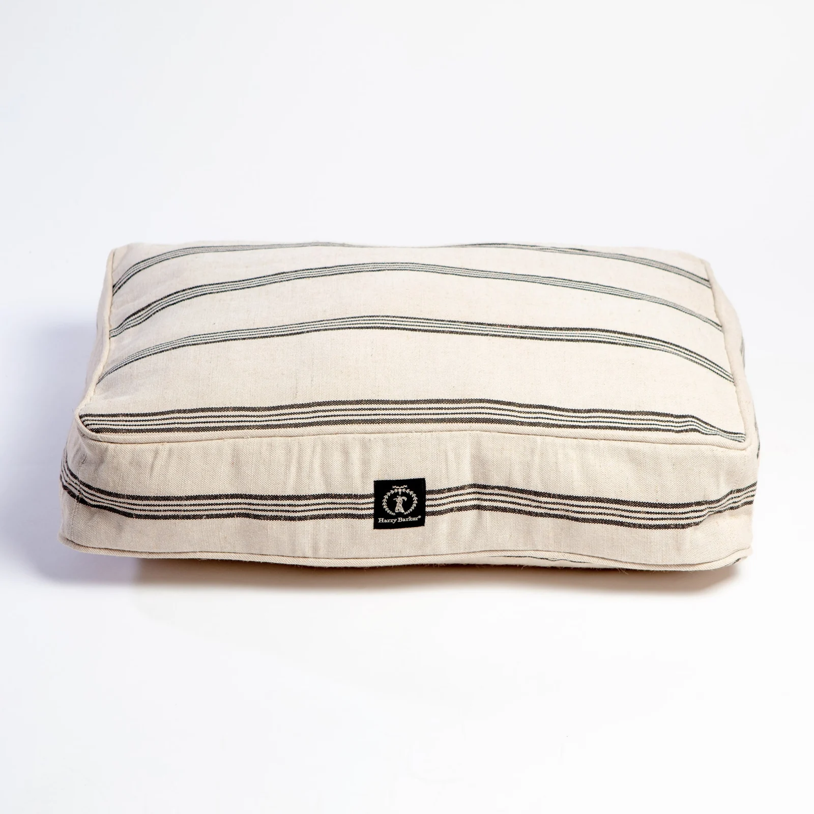 Grain Sack Striped Dog Bed <> - Image 2