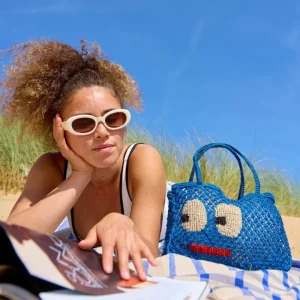Tracy Big Eyes Jute Bag