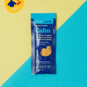 On-the-Go Calming CBD Peanut Butter Pouches