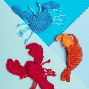 Sea Creatures Assorted Wee Huggles Plush Dog Toy