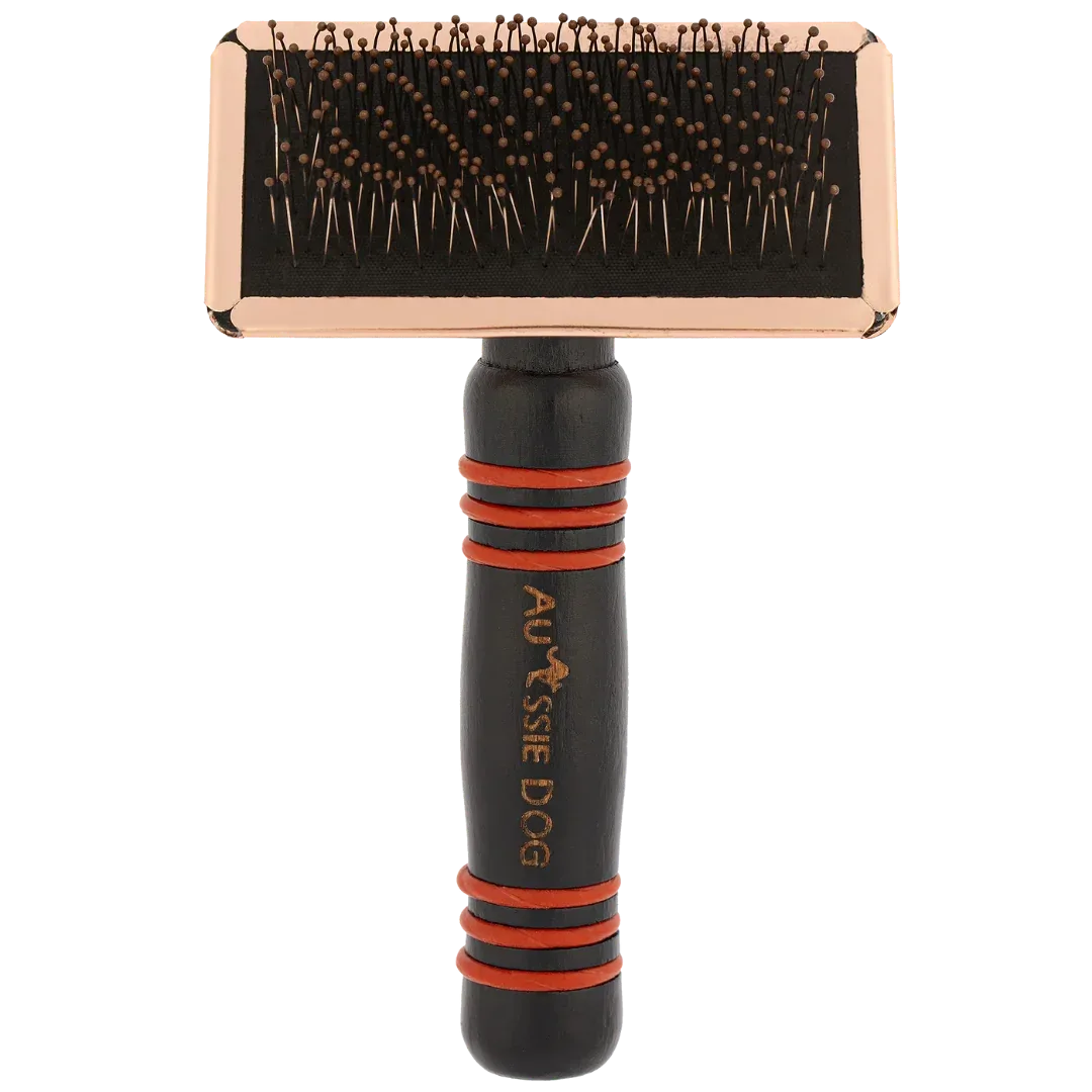Extra Long Super Soft Pin Brush by Aussie Dog