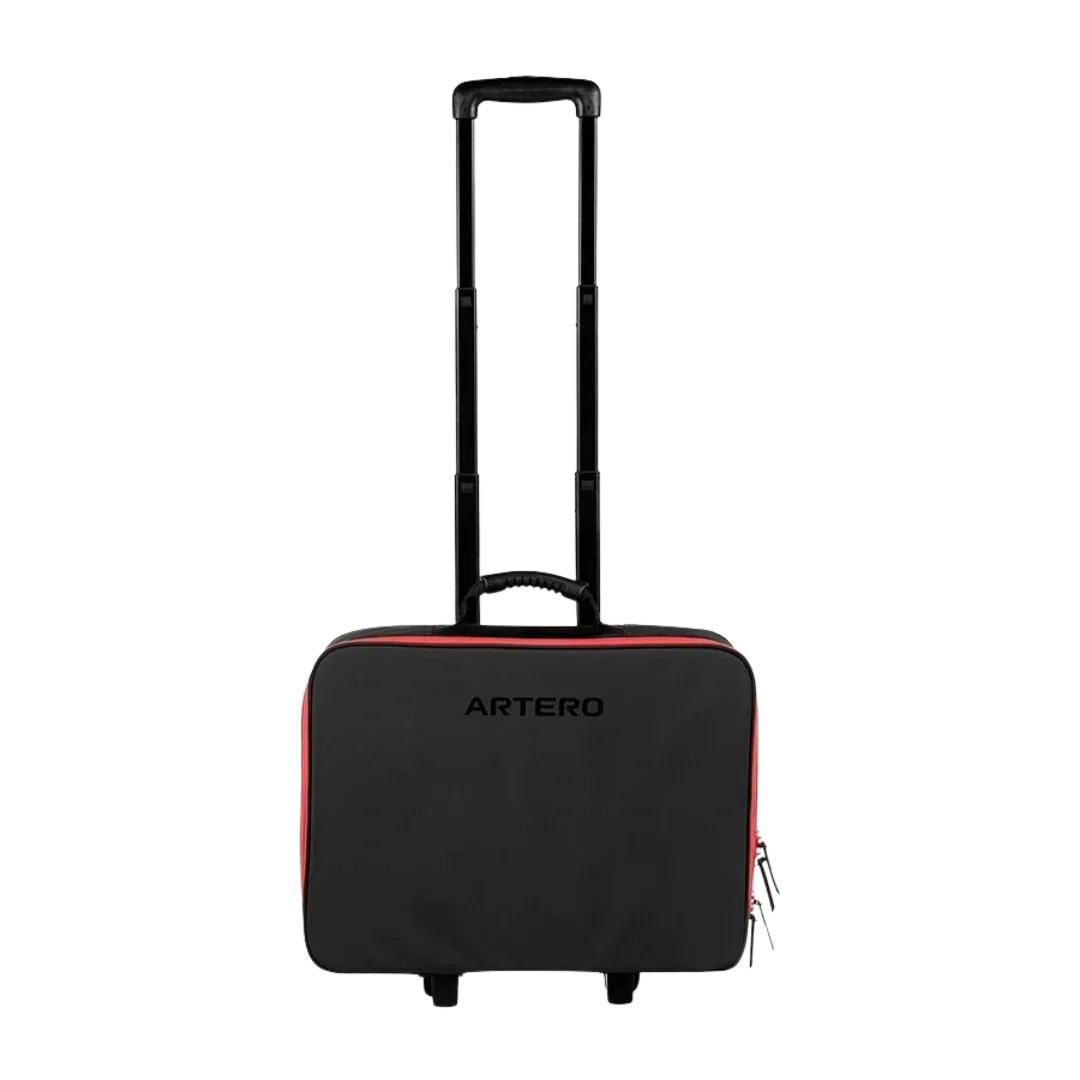 Pandora Suitcase Black & Red by Artero