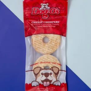 Cheesy Chompers Dog Treats (Made in the USA)